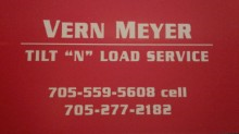 Vern Meyer Tilt "n" Load Service